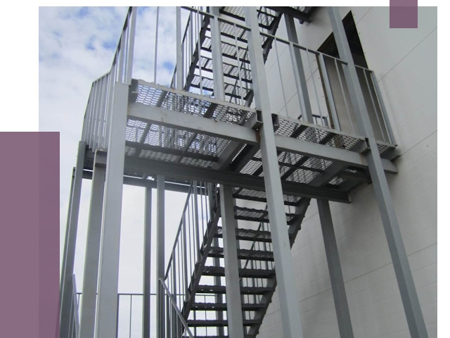 Монтаж пожарных лестниц в Чехове от 7727 руб.