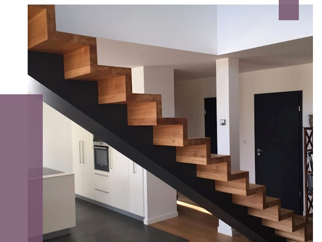 Изготовление деревянных лестниц в Чехове от 86420 руб. | ПРОЛЁТ-Чхв