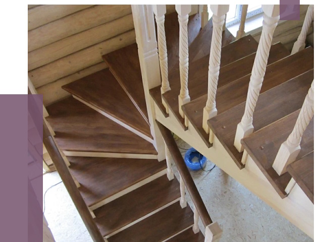 Реставрация деревянных лестниц в Чехове от 4270 руб.