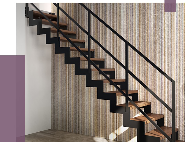 Изготовление металлических лестниц в Чехове от 48293 руб. | ПРОЛЁТ-Чхв