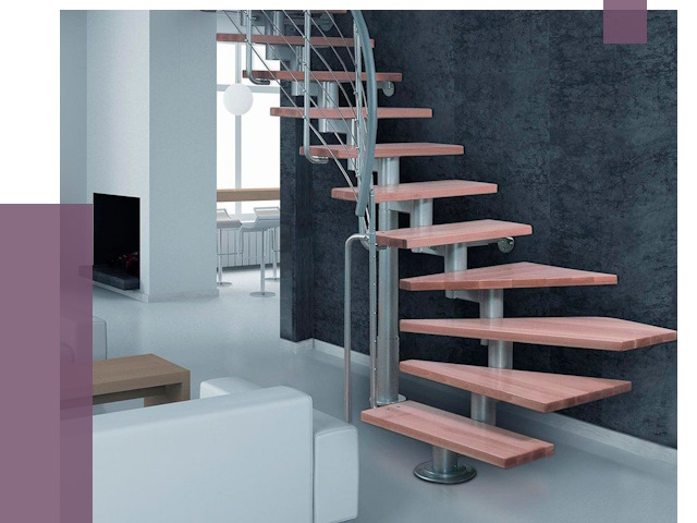 Модульные лестницы в Чехове от 16776 руб. — купить в ПРОЛЁТ-Чхв