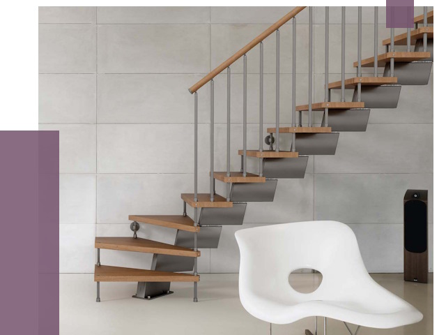 Монтаж модульных лестниц в Чехове от 6304 руб. 