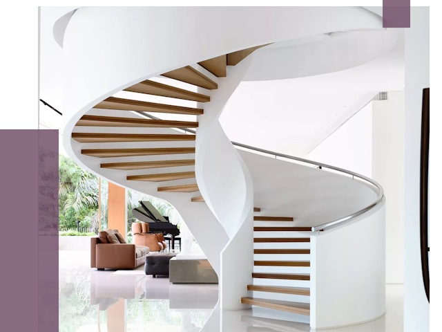 Винтовые лестницы в Чехове под ключ от 48293 руб. | ПРОЛЁТ-Чхв