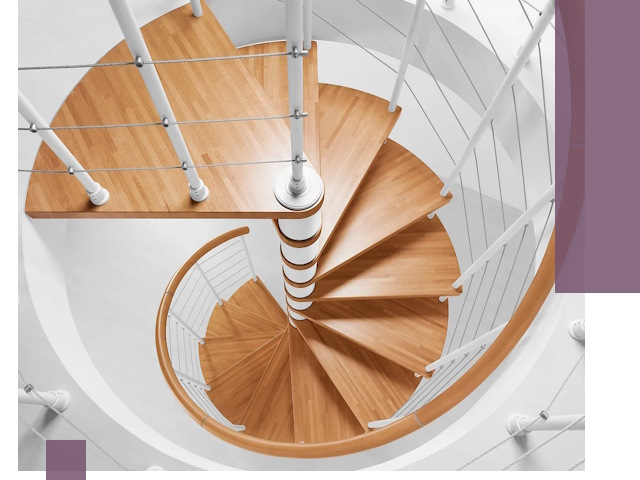 Изготовление винтовых лестниц под ключ в Чехове