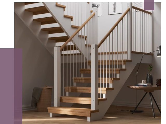 Маршевые лестницы в Чехове от 37872 руб. — монтаж | ПРОЛЁТ-Чхв