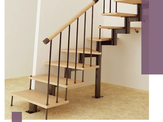 Монтаж лестниц на больцах в Чехове — быстро и надежно