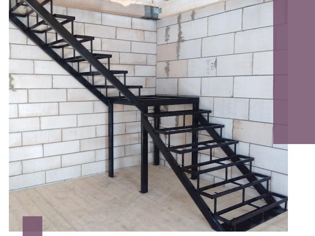 Лестницы на металлокаркасе под ключ в Чехове — изготовление и монтаж