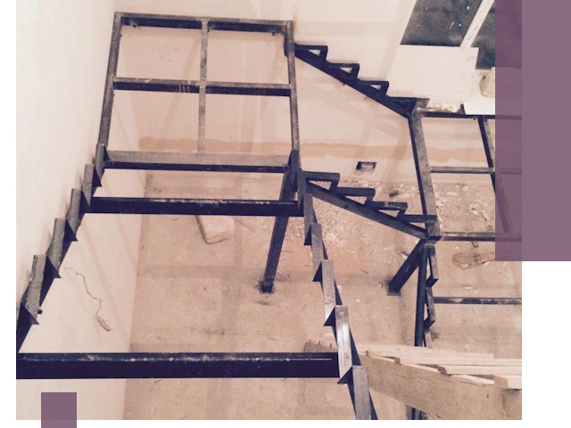 Монтаж лестниц на металлокаркасе в Чехове быстро и качественно