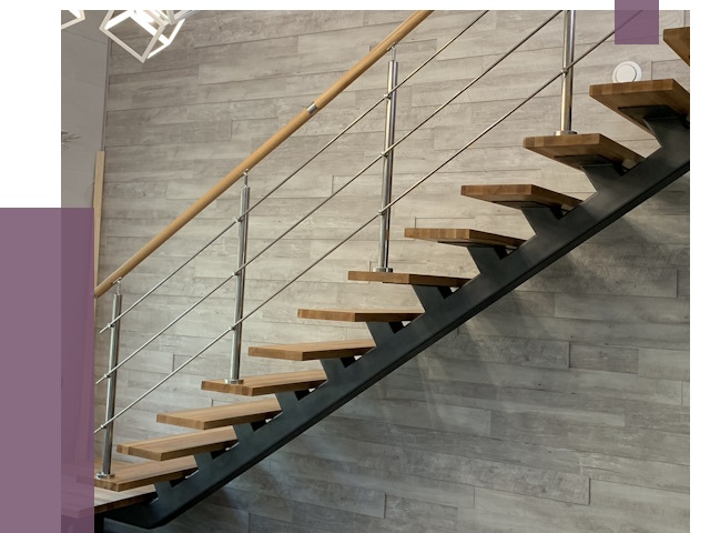 Изготовление лестниц на монокосоуре в Чехове от 75744 руб. 