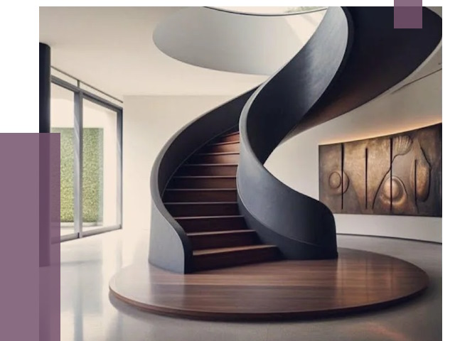 Элитные лестницы под заказ в Чехове от 188090 руб. — ПРОЛЁТ-Чхв