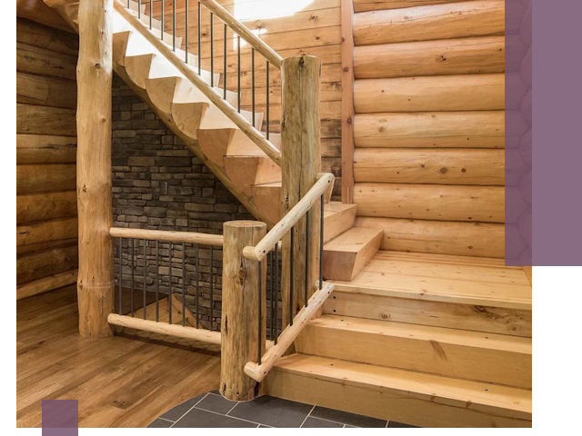 Лестницы в баню под заказ и профессиональный монтаж в Чехове