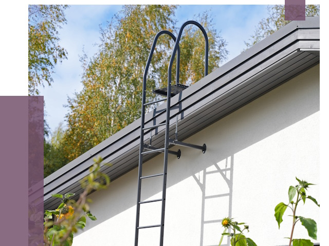 Лестницы на крышу в Чехове от 19012 руб. — монтаж и монтаж ПРОЛЁТ-Чхв