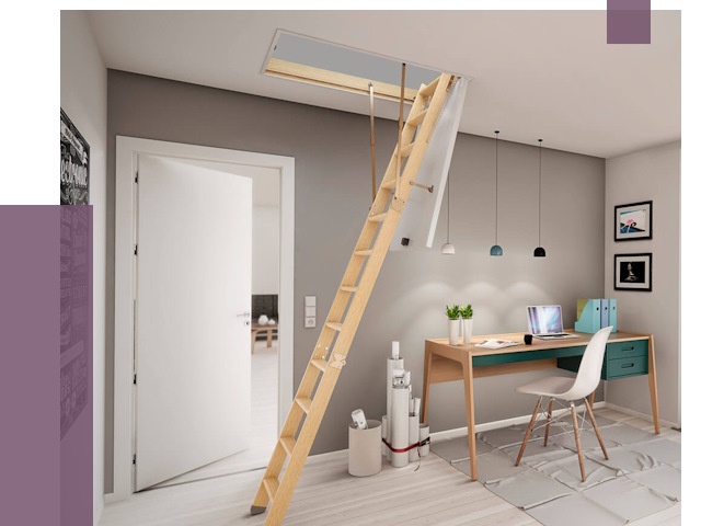 Чердачные лестницы в Чехове — от 14488 руб. | ПРОЛЁТ-Чхв