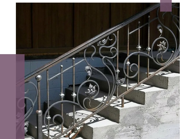 Кованые перила в Чехове от 8642 руб. под ключ — качество от ПРОЛЁТ-Чхв