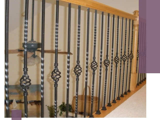 Изготовление и монтаж кованных перил в Чехове под ключ