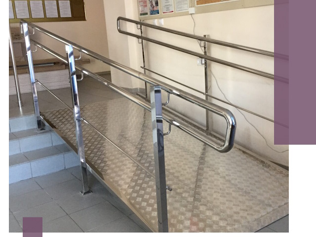 Перила для инвалидов в Чехове — надежные поручни и ограждения
