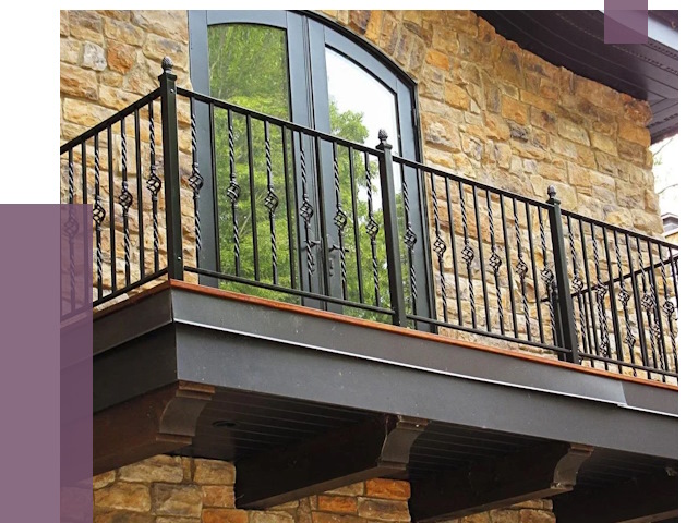 Балконные ограждения в Чехове от 7981 руб. — купить | ПРОЛЁТ-Чхв