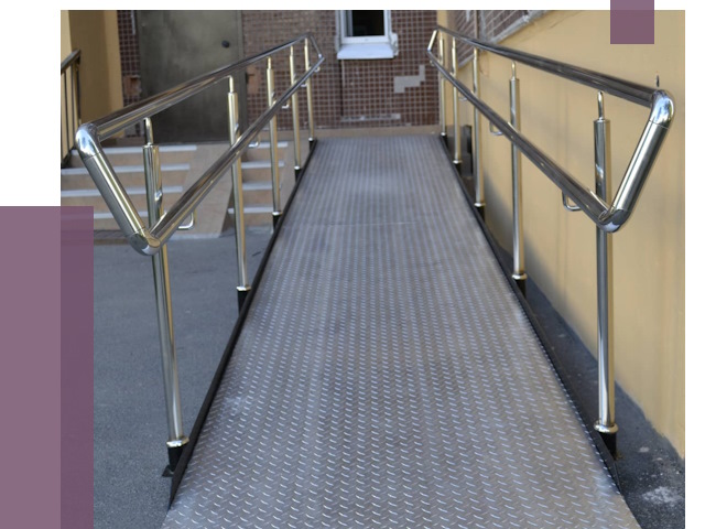 Пандусы в Чехове от 12200 руб. — установка для инвалидов | ПРОЛЁТ-Чхв