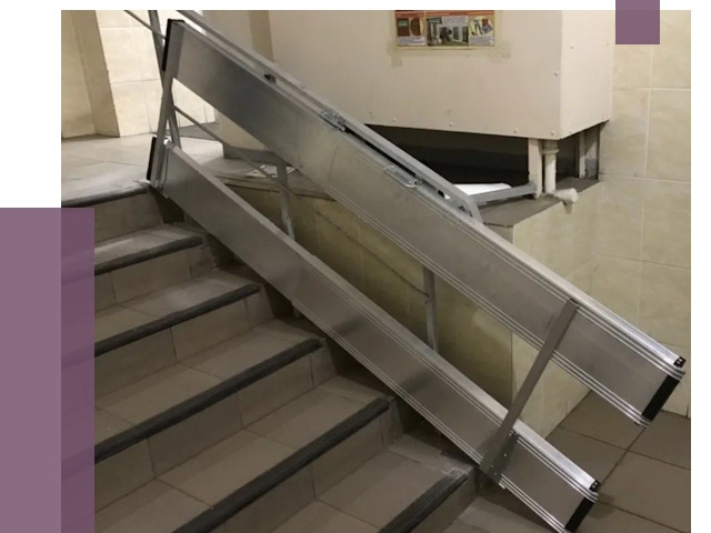 Откидные пандусы в Чехове от 6609 руб. — купить | ПРОЛЁТ-Чхв