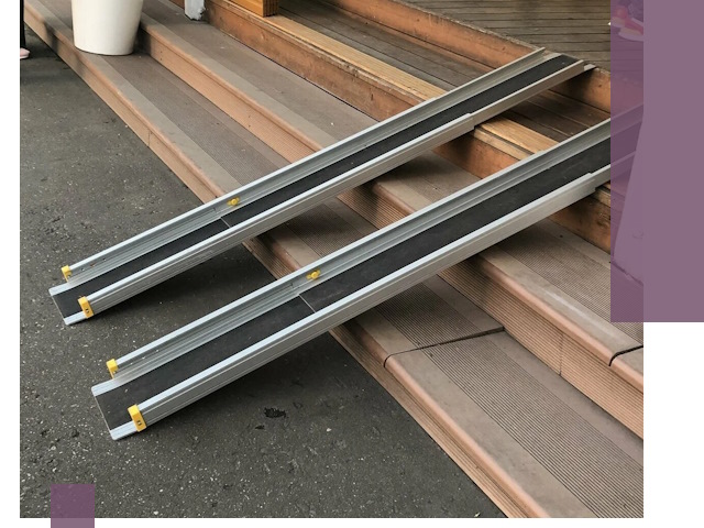 Телескопические пандусы под ключ в Чехове — изготовление и монтаж