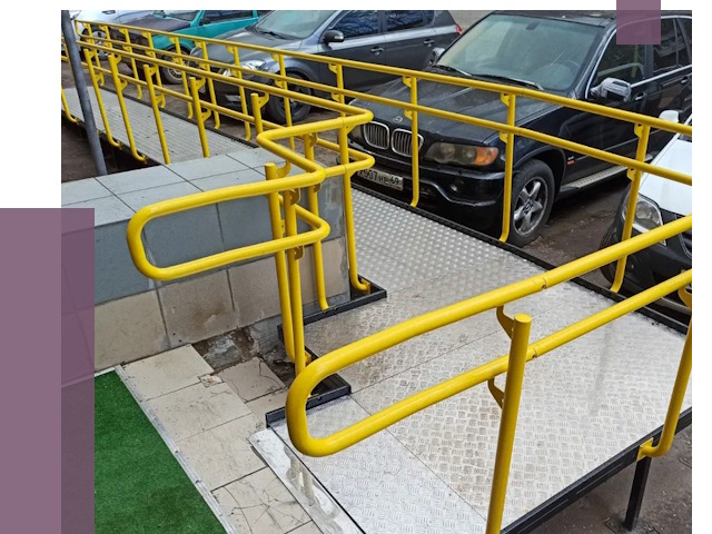 Стационарные пандусы в Чехове от 12200 руб. | ПРОЛЁТ-Чхв