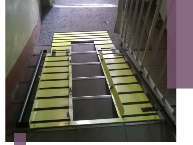 Профессиональный монтаж пандуса в подъезд в Чехове