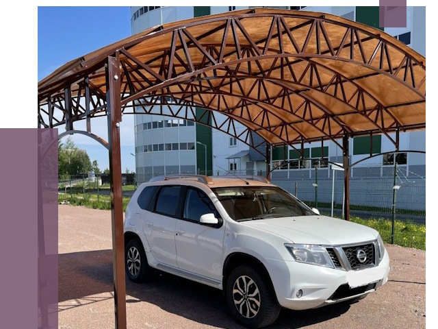 Недорогие навесы в Чехове от 42701 руб.  | ПРОЛЁТ-Чхв