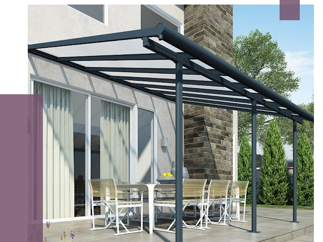 Навесы пристенные в Чехове от 9049 руб. — монтаж и установка | ПРОЛЁТ-Чхв