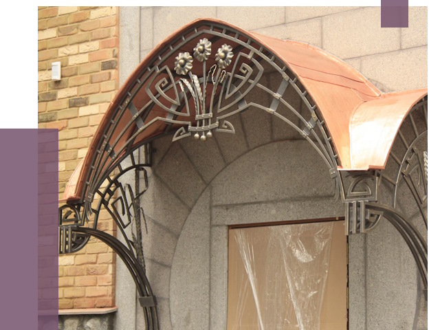 Арочные козырьки в Чехове от 14488 руб. 