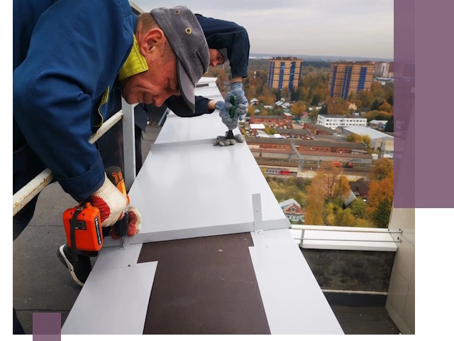 Монтаж парапетов в Чехове — установка прочных металлических ограждений