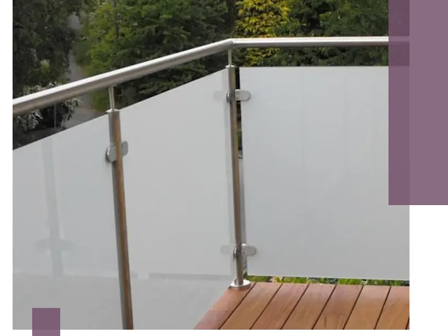 Алюминиевые парапеты для балконов и террас в Чехове