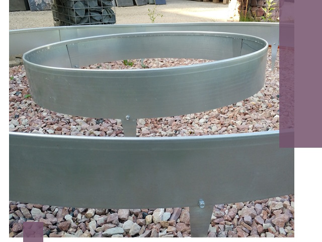 Нержавеющие бордюры под ключ в Чехове — изготовление и монтаж