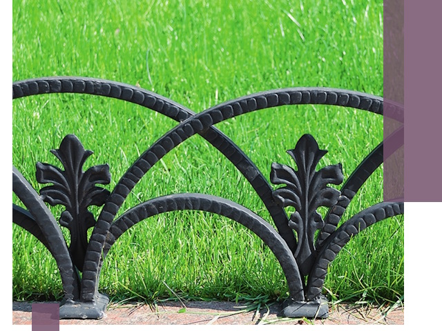 Декоративные металлические бордюры под ключ в Чехове