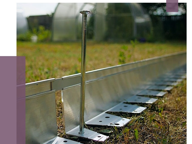 Металлические бордюры для газона в Чехове от 4270 руб. | ПРОЛЁТ-Чхв