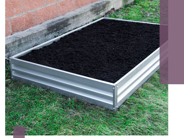 Металлические бордюры для грядок в Чехове: прочность и аккуратность