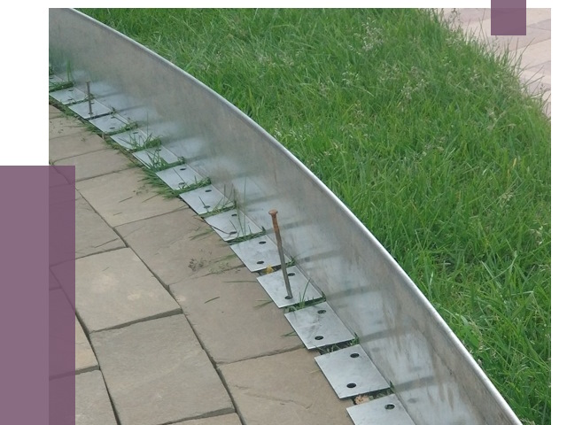 Металлические бордюры для тротуаров в Чехове от 8642 руб.