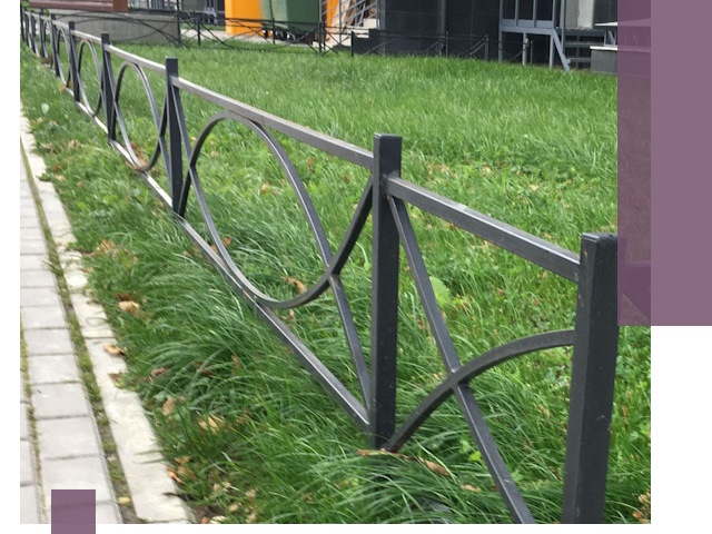 Газонные ограждения из металла в Чехове — монтаж и продажа