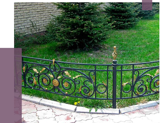 Кованые газонные ограждения в Чехове от 7574 руб. — ПРОЛЁТ-Чхв