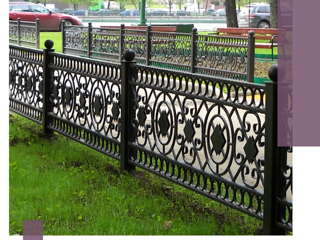 Секционные газонные ограждения под ключ в Чехове