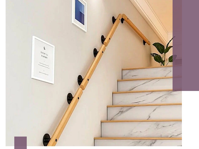 Поручни металлические и деревянные под ключ в Чехове