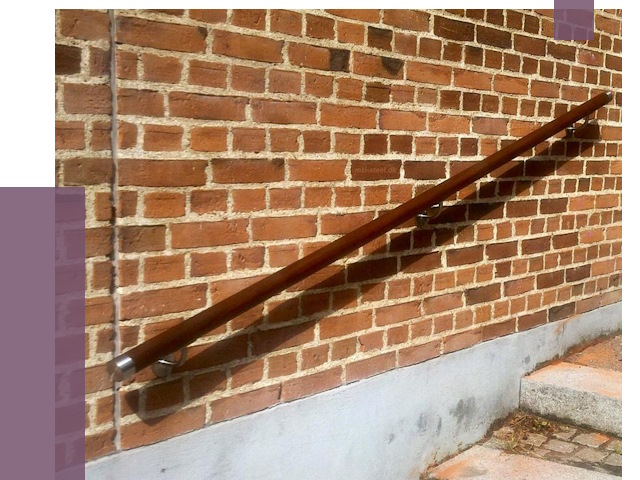 Изготовление пристенных поручней в Чехове от 4423 руб. — ПРОЛЁТ-Чхв