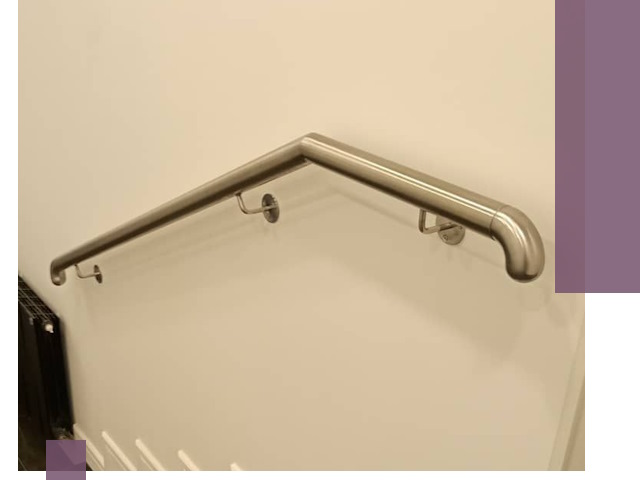 Изготовление пристенных поручней в Чехове под ключ за сроки