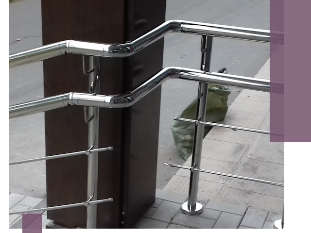 Монтаж поручней из нержавеющей стали в Чехове качественно и быстро